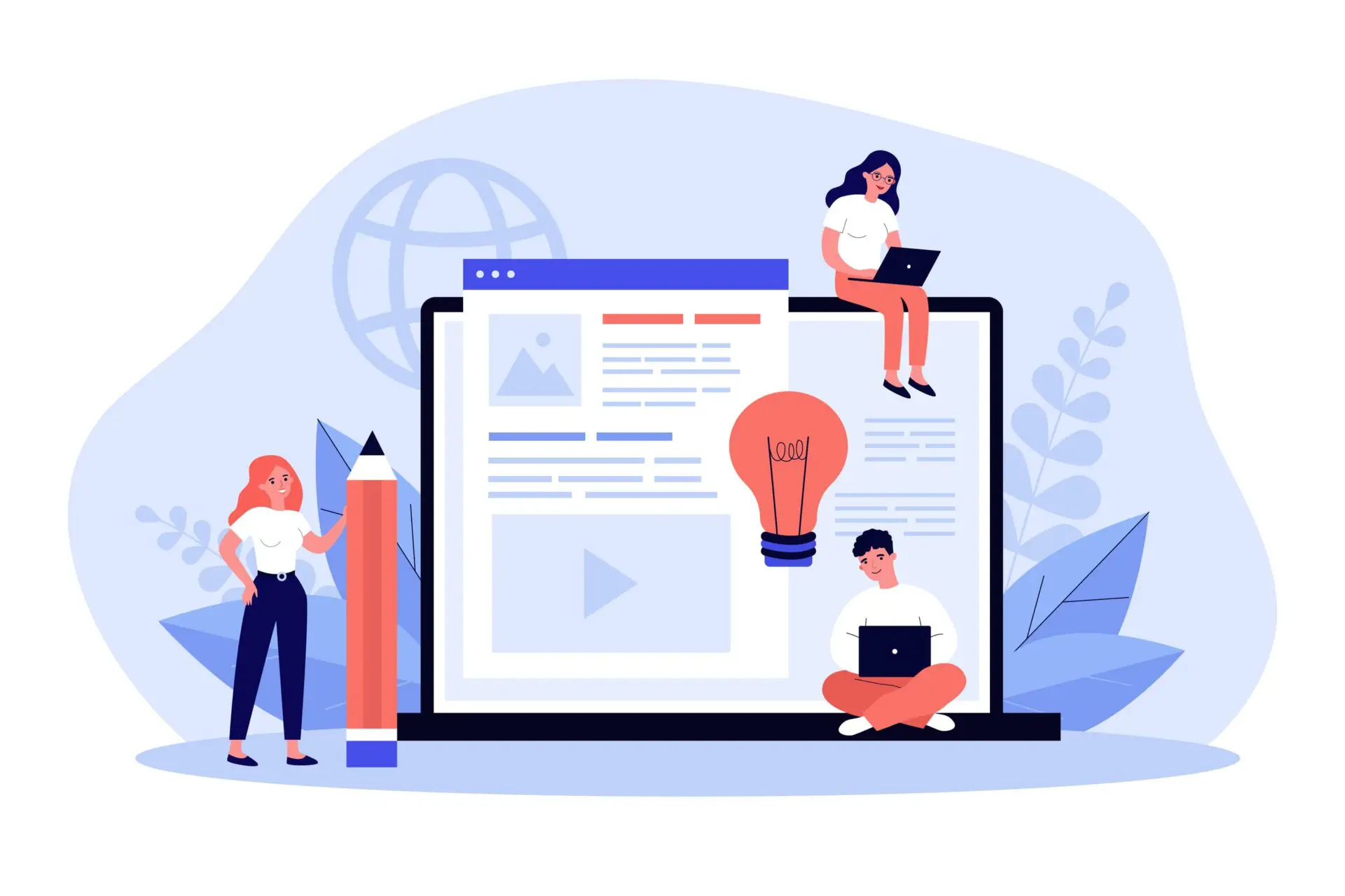 types of b2b content to publish scaled