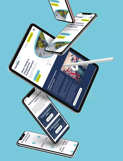 parkingeye website redesign & build