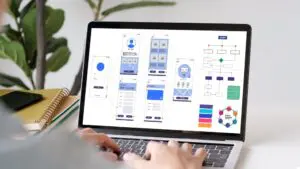planning website design and researching