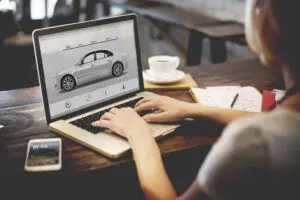 car marketing desktop
