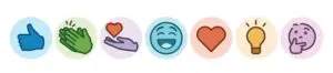 linkedin post reactions