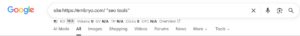 how to do a custom website search