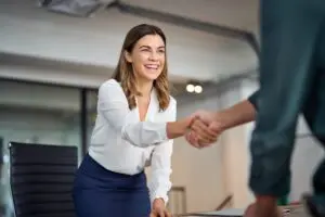 handshake and trust