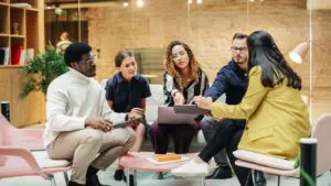 group discussion accessibility