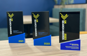 embryo's three uk search awards
