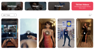 tik tok creative centre