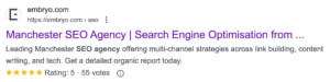 seo agency rich result