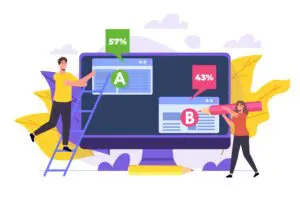 illustration for ab testing