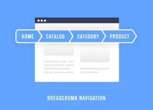 example of website breadcrumb structure