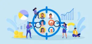 illustration for developing target audience