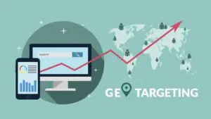 Using geographic targeting to reach your target market 2 illustration demonstrating how ads use geo targeting