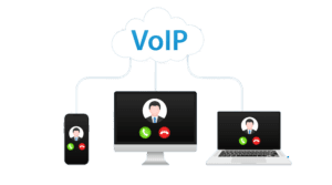 image showing the phone connections provided by voip