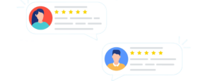 5 star reviews