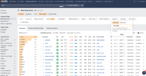 screenshot from ahrefs