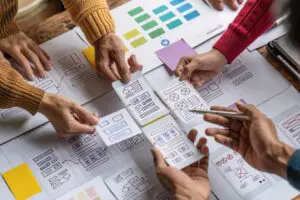 design process for social media app