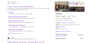 google my business profile