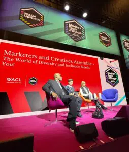panel discussing diversity in marketing