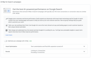 ai max for search campaigns