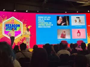 haribo on stage at madfest