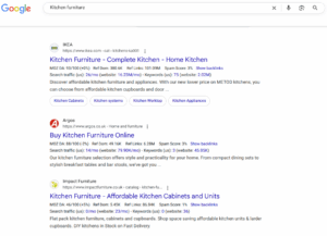 serp kitchen furniture