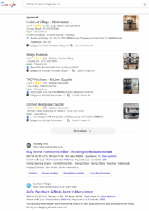 serp kitchen furniture near me