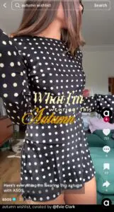 tiktok ugc from asos
