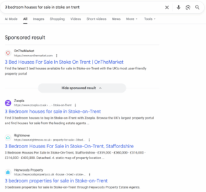 keywords real estate