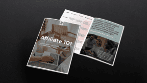 affiliate book mock up