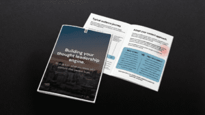 thought leadership resource mockup