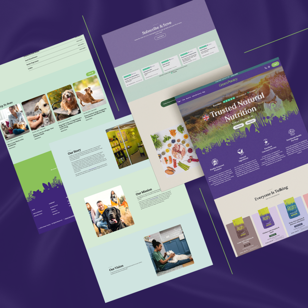 green pantry web pages