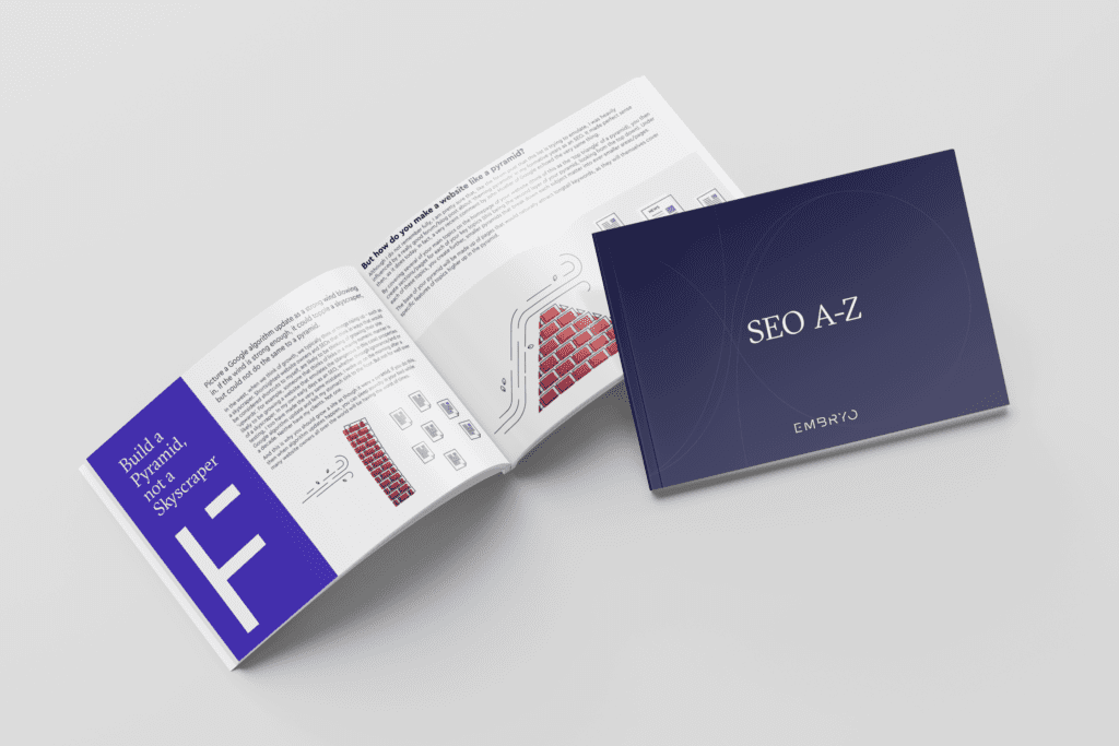 SEO A-Z Open Brochure