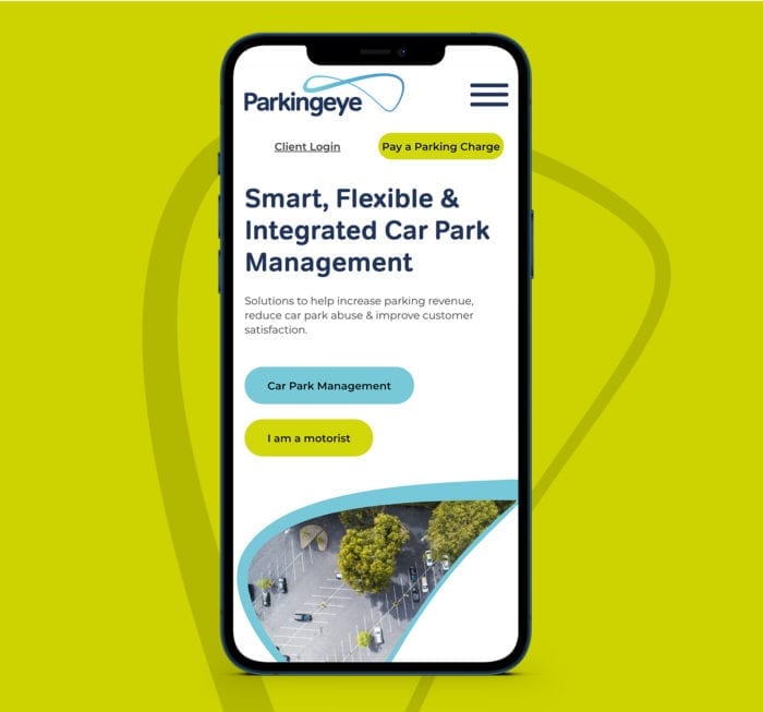 parkingeye website redesign & build