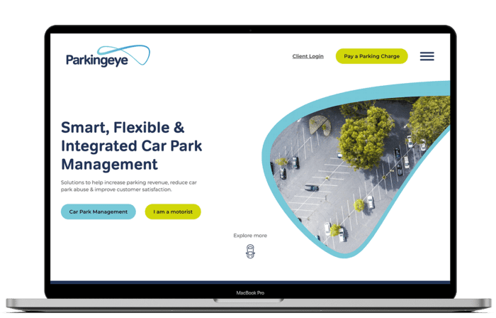 Parkingeye Website Redesign & Build