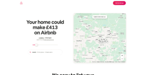 Airbnb for hosts landing page