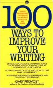 The 10 best books on writing 2 100 ways to improve your writing book cover