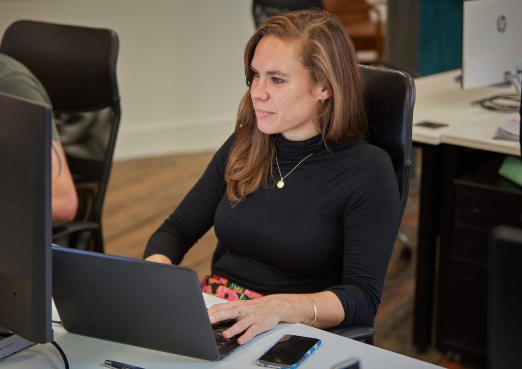 embryo employee working