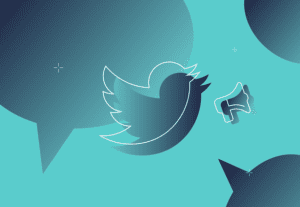 twitter logo teal