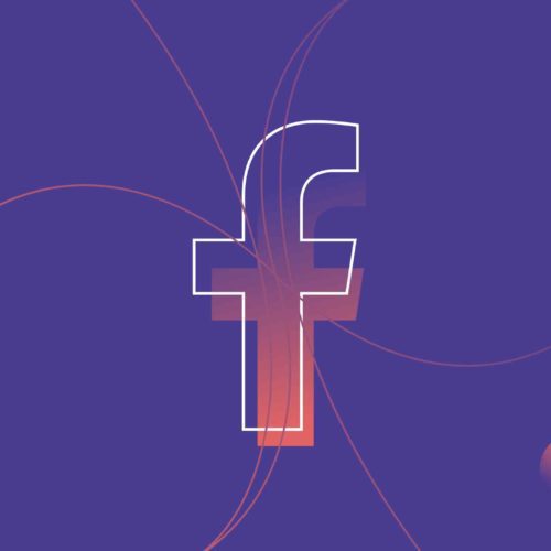 purple Facebook icon