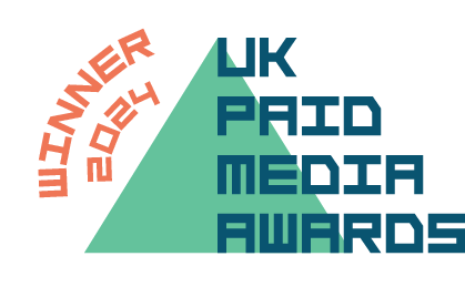 2024 UK paid media awards logo