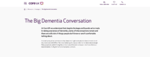 the big dementia conversation