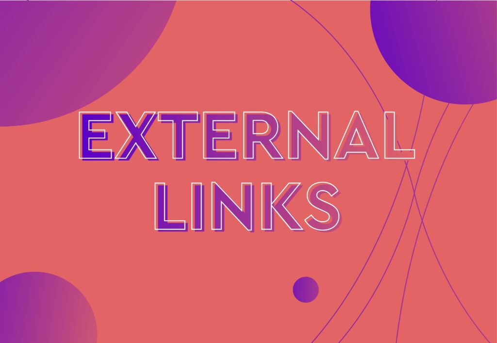 External links text in orange