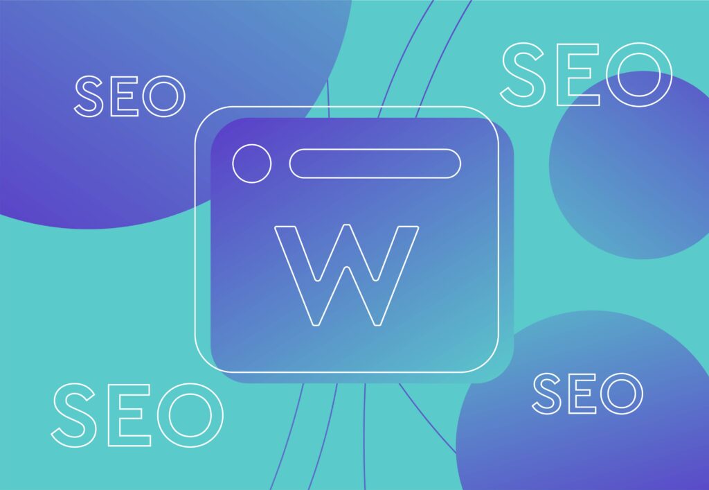 Wordpress desktop icon with SEO