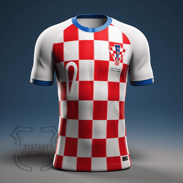 Croatia AI generated football top
