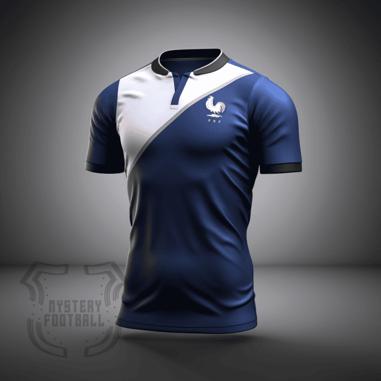 France AI generated football top