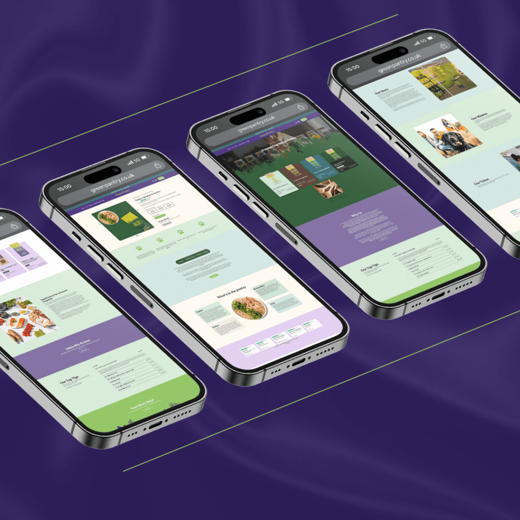 green pantry mobile site