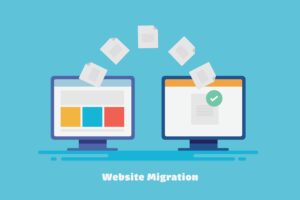 illustration for a website migration