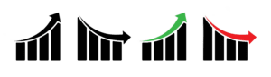 graphs fluctuating- market stats for voip