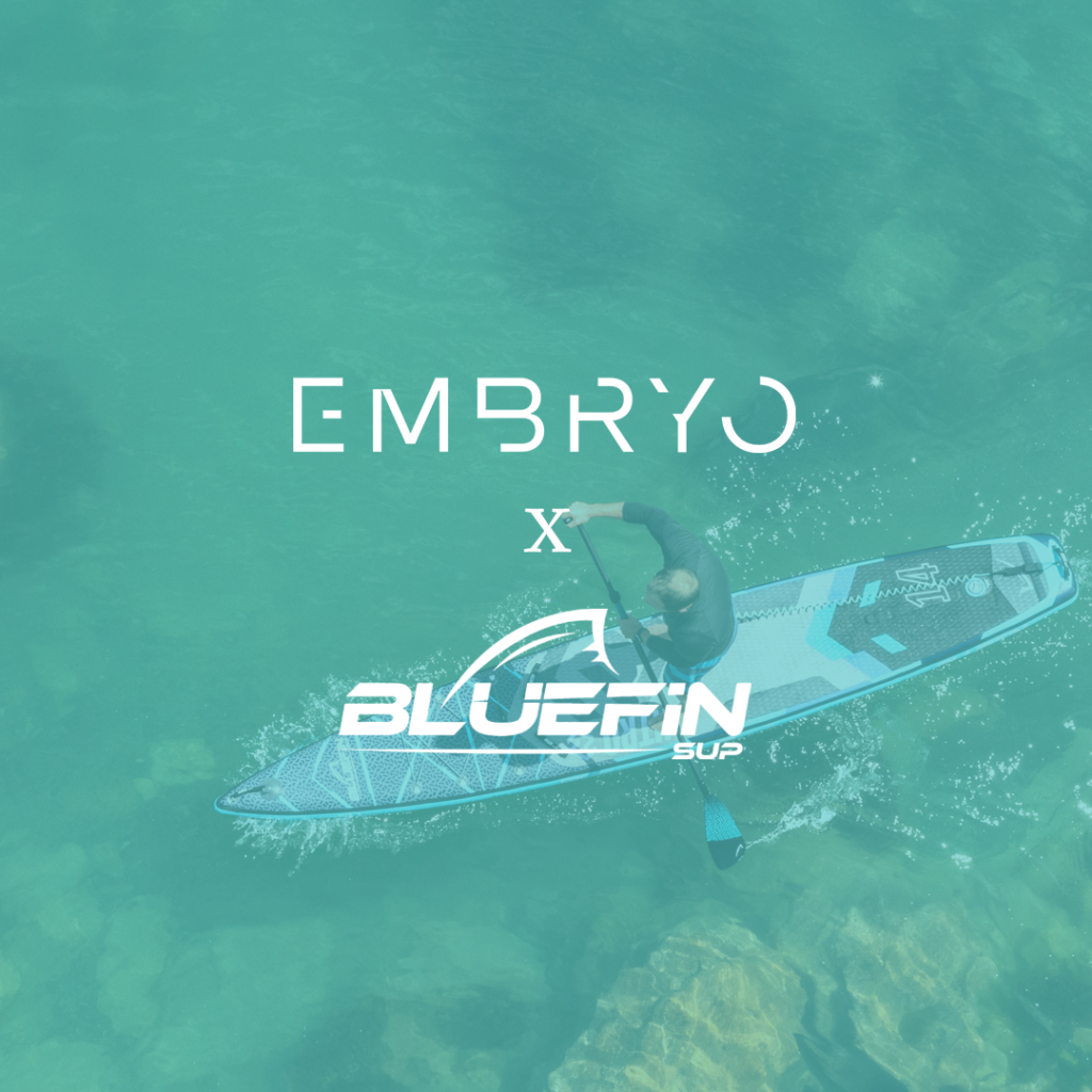 Embryo and BlueFin Logos on image