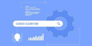 illustration of search algorithm update