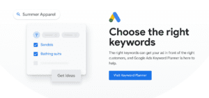 a screenshot of the google ads keyword planner page